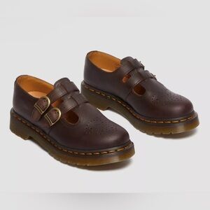 Dr Martens 8065 Crazy Horse Mary Janes
